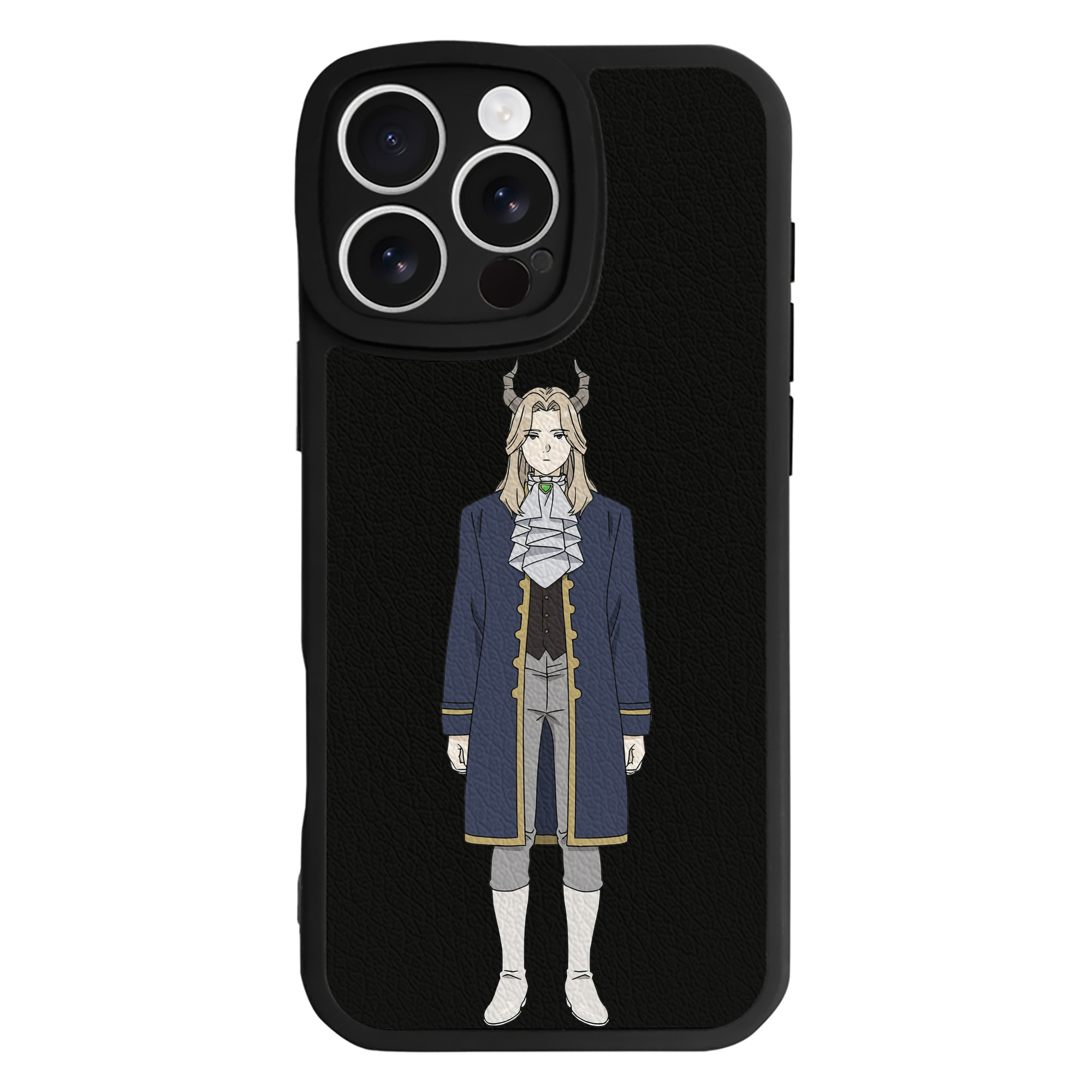 （画像用） 葬送のフリーレン Frieren 【iPhone 16シリーズ対応】シリコンスマホケース（レザー調） 材質：シリコン
